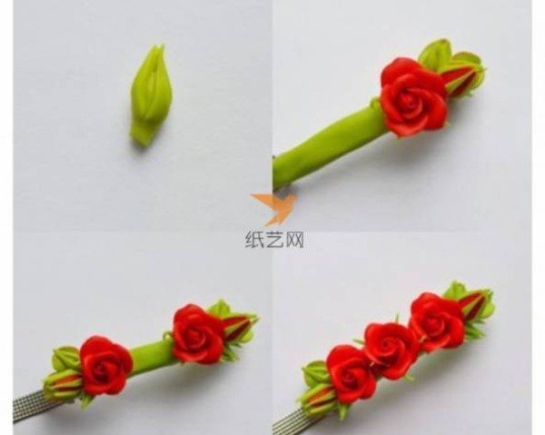 Clay Flower Hairpin Making Tutorial Clay Tutorial