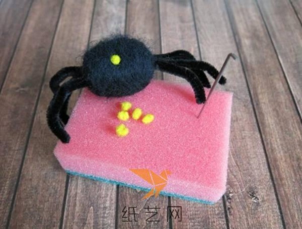 Halloween handmade scary spider making tutorial