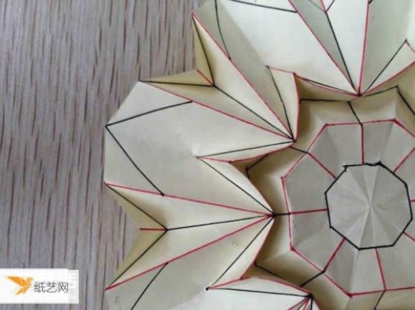 Illustrated tutorial on folding method of beautiful babaihua