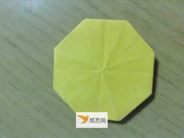 Detailed explanation of the steps of sunflower origami