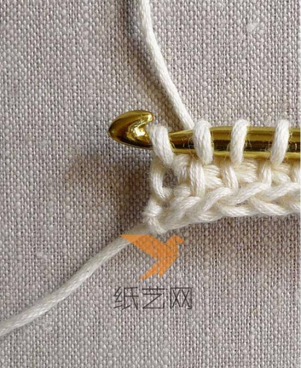 Afghan stitch crochet introductory stitch making tutorial