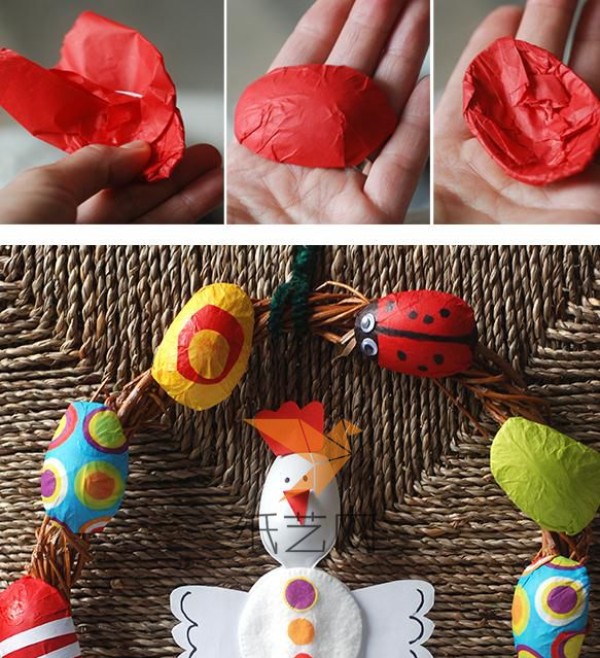 Make cute little dolls with disposable spoons