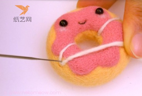 Wool Felt Tutorial Sweet Wool Felt Donut Making Tutorial