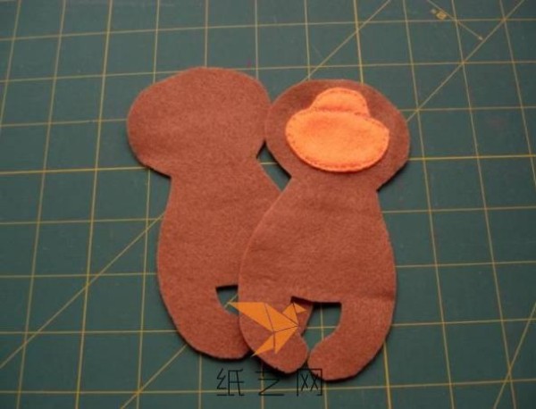 Tutorial on how to make a cute little monkey doll for Valentine’s Day gift