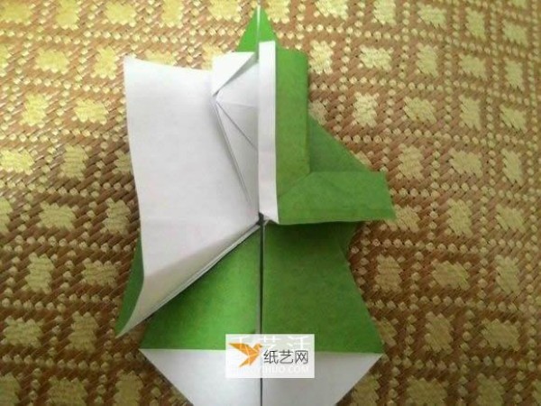 Fold Santa Claus step by step using origami