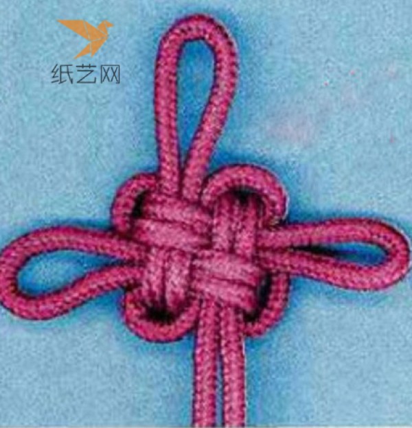 Knitting Tutorial Chinese Knot Auspicious Knot DIY Knitting Making Tutorial