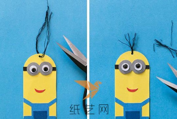 Cute Minion Bookmark New Year Gift Making Tutorial