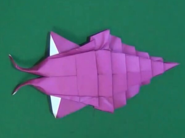 How to fold ancient creatures? Origami tutorial