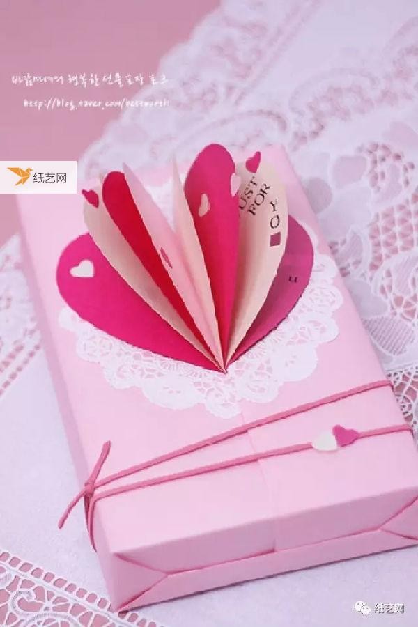 Simple gift packaging for girls