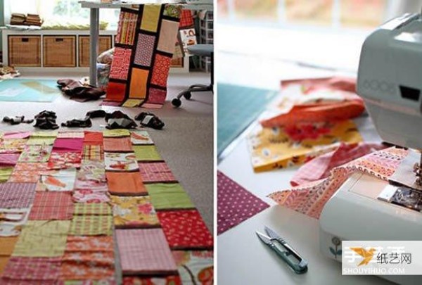 Looks beautifulPictures of exquisite and elegant retro handmade patchwork works