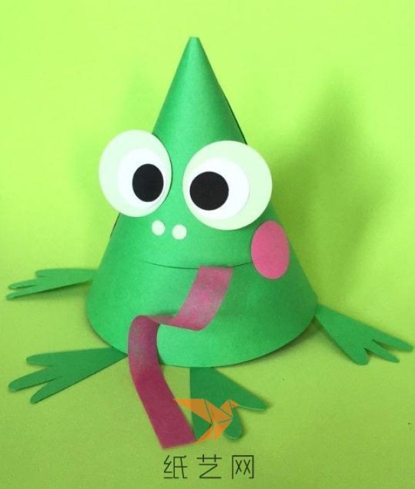 Tutorial on making handmade frogs for children