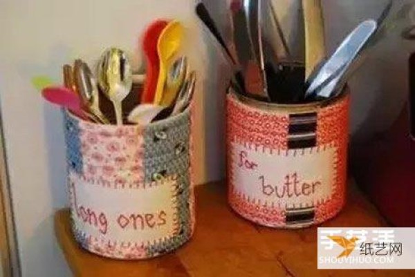 Simple and easy-to-use tutorial on handmade home storage using iron can waste