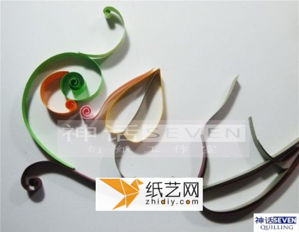 Myth Seven Quilling Paper——I LOVE YOU