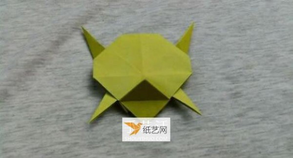 Detailed explanation of the steps of three-dimensional frog origami