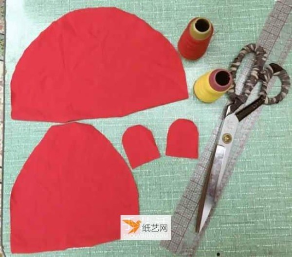 How to make nonwoven baby hats by hand