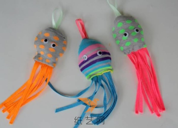 Childrens Day handmade socks little octopus making tutorial