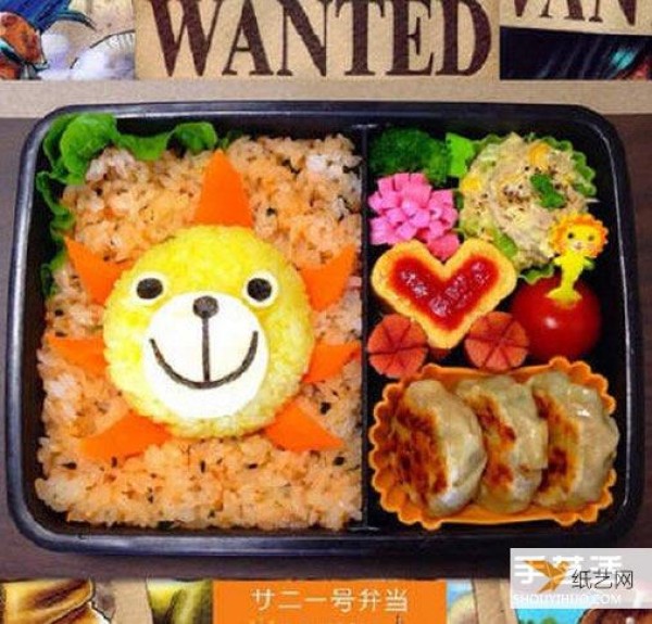 Pictures of Japanese love cartoon bento character patterns