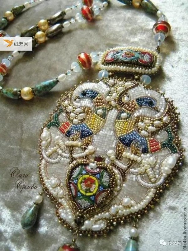 Flat beaded jewelry crafting tutorial! Stunning!