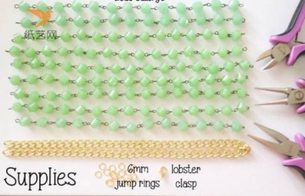 Beading Tutorial Bishan Spring Green Necklace Beading Tutorial