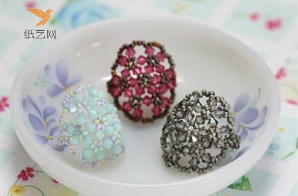 Beading Tutorial Beaded Osmanthus Ring Making Tutorial