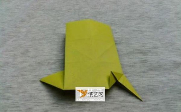 Detailed explanation of the steps of three-dimensional frog origami