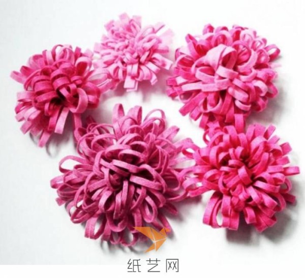 Simple and beautiful non-woven fabric flower making tutorial, suitable for various fabric decorations