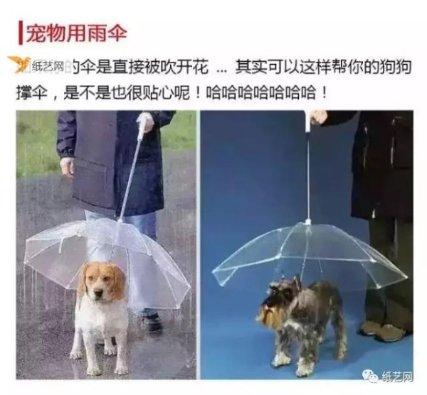 Old umbrellas can be modified like this, very practical!