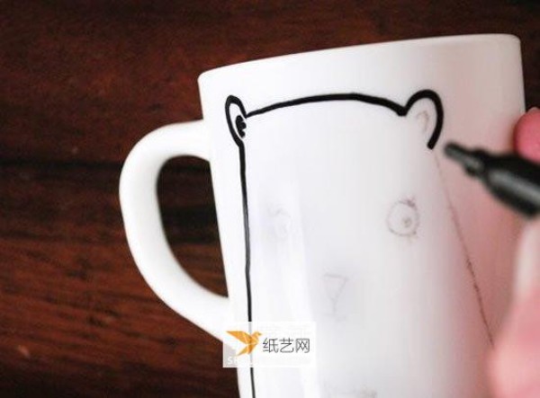 How to make a customized mug with cartoon patterns