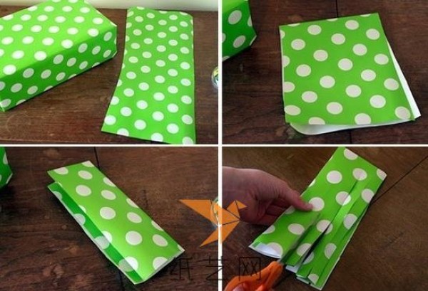 Super simple hand-wrapped gift decoration making tutorial