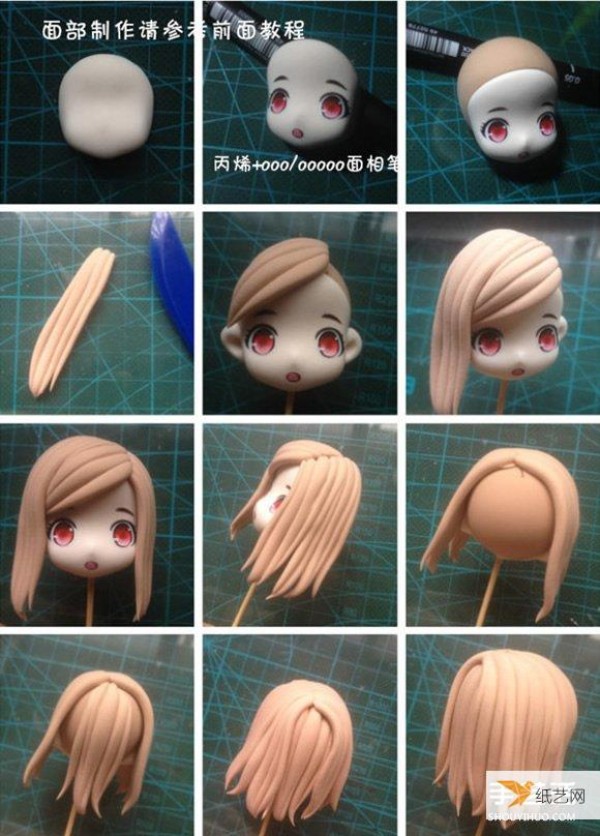 Tutorial on how to use ultra-light clay to make a little loli doll in the Dragon Nest Splendid Set