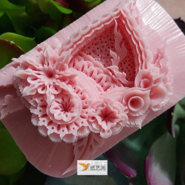 Lifelike handmade sculptures carved from traditional Thai soap