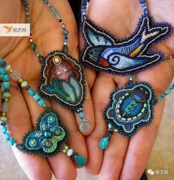 Flat beaded jewelry crafting tutorial! Stunning!