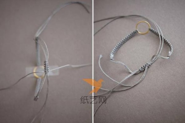 Simple and beautiful bracelet weaving method