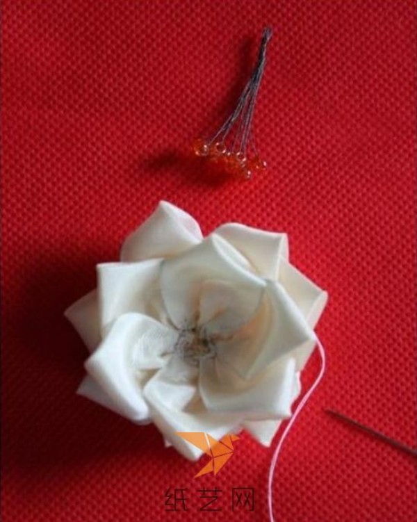 Fabric Gardenia Making Tutorial Fabric Tutorial