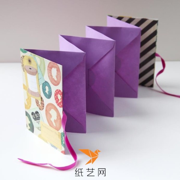 Beautiful creative envelope storage book making tutorial