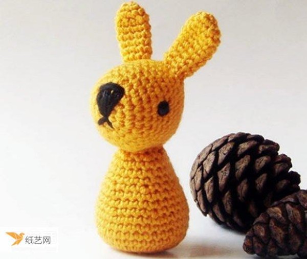 Cute crocheted animal dolls made by hand