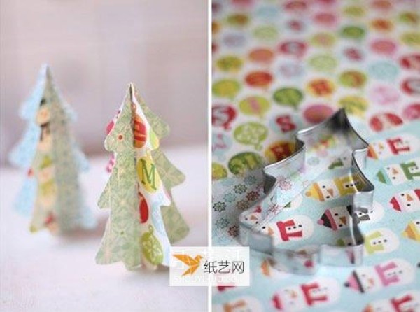 Make 10 Beautiful Handmade Christmas Trees from Paper