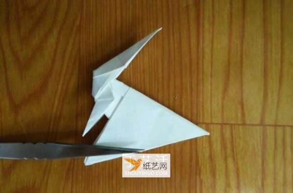 How to make a complicated rabbit using origami