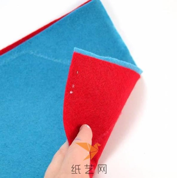 Tutorial on storage box made of non-woven fabric