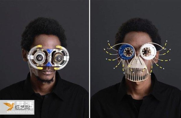 Check out Kenyan artist’s sci-fi glasses made from waste