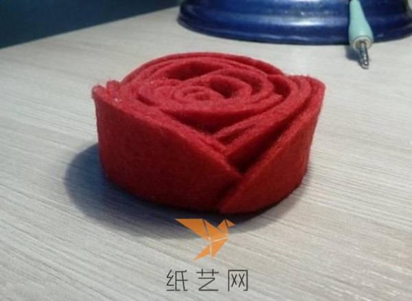 Nonwoven rose flower Valentine’s Day gift decoration tutorial