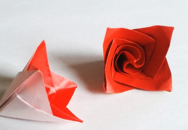 How to make simple origami flowers by hand origami