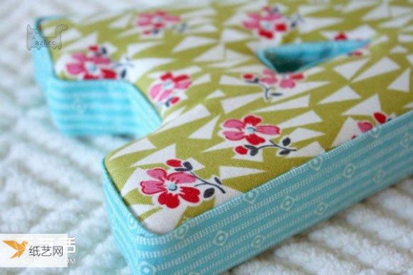 Tutorial on handmade personalized creative letter pillows