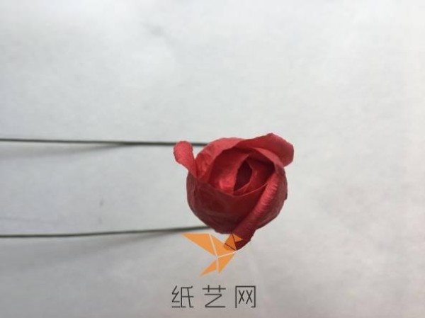 Paper art rose making tutorial