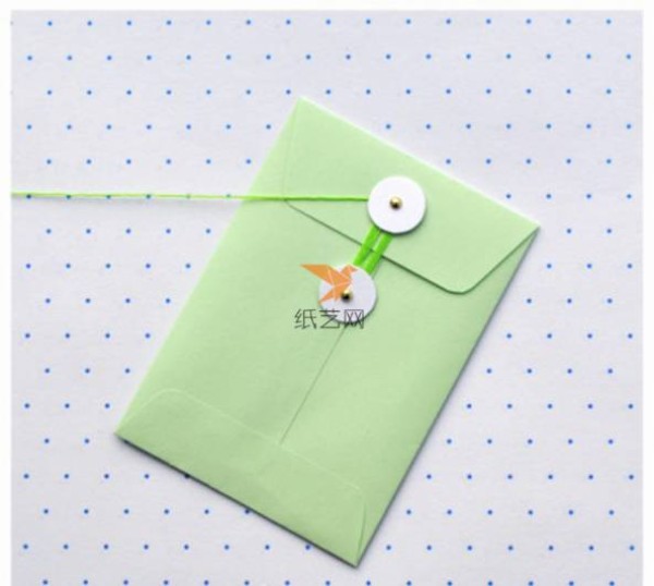 DIY tutorial for paper art bright green good mood document bag