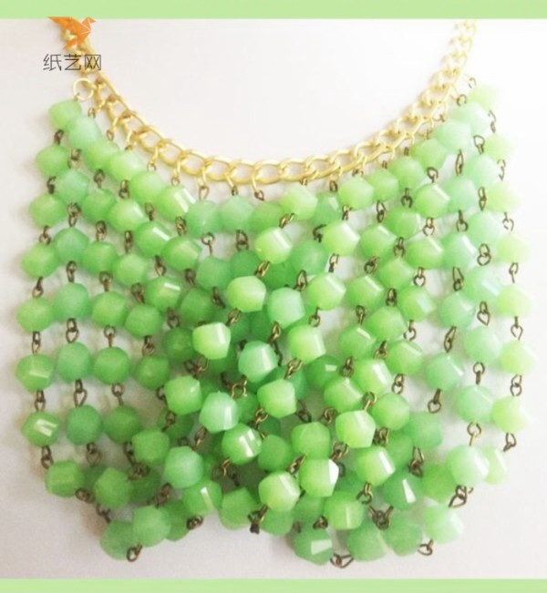 Beading Tutorial Bishan Spring Green Necklace Beading Tutorial