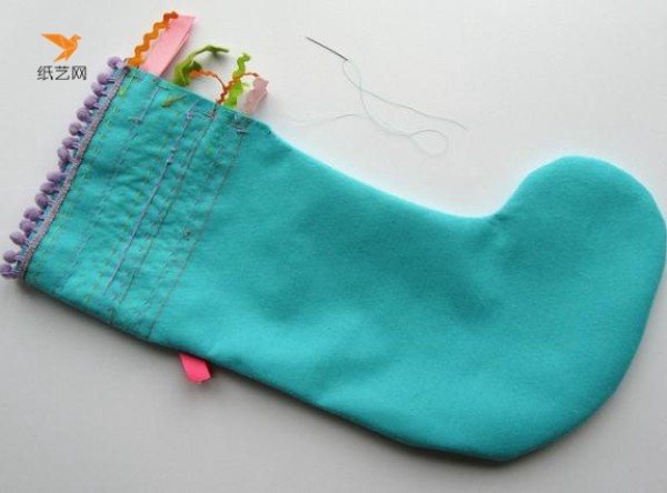 Beautiful Christmas gift stocking making tutorial