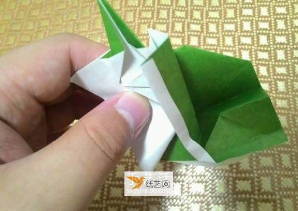 Fold Santa Claus step by step using origami