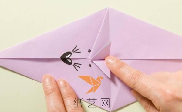 Cute childrens handmade origami little mouse origami tutorial for the New Year of the Rat