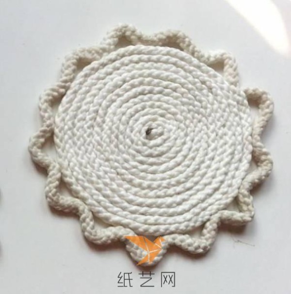 Simple yet simple hand-woven coaster making tutorial